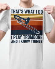 I Play Trombone Classic T-Shirt apparel-classic-tshirt-lifestyle-front-62