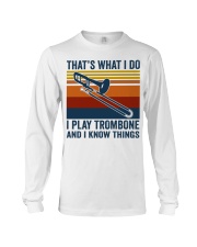 I Play Trombone Long Sleeve Tee tile