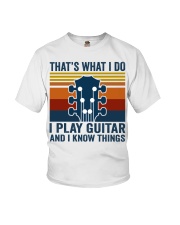 I Play Guitar Youth T-Shirt tile