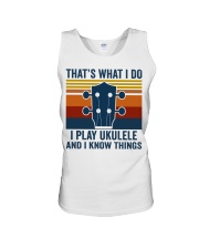 I Play Ukulele Unisex Tank tile