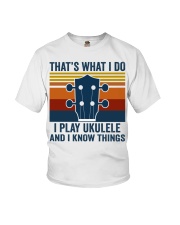 I Play Ukulele Youth T-Shirt tile