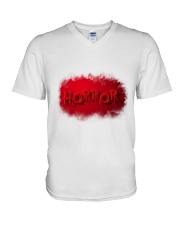 Horror T-Shirt V-Neck T-Shirt tile