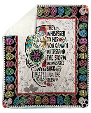 I Am The Storm - Limited Edition Sherpa Fleece Blanket - 50" x 60" thumbnail