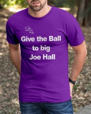 give the ball to big joe hall shirt Classic T-Shirt apparel-classic-tshirt-lifestyle-front-52