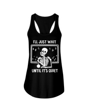 i'll just wait until it's quiet shirt Ladies Flowy Tank tile