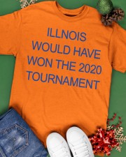 illinois would have won the 2020 tournament shirt Classic T-Shirt apparel-classic-tshirt-lifestyle-back-69