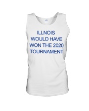 illinois would have won the 2020 tournament shirt Unisex Tank tile
