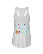 Good vibes only Ladies Flowy Tank thumbnail