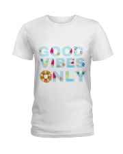 Good vibes only Ladies T-Shirt tile
