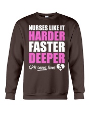 Nurse CPR Saves Lives Crewneck Sweatshirt thumbnail