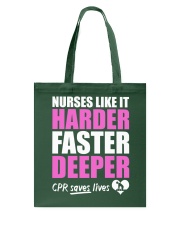 Nurse CPR Saves Lives Tote Bag thumbnail
