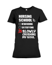 Nurse - Nursing School Premium Fit Ladies Tee thumbnail