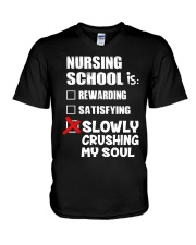 Nurse - Nursing School V-Neck T-Shirt thumbnail
