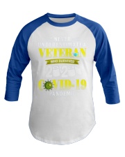 Never Underestimate A Veteran shirt Baseball Tee thumbnail