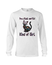 Skull And Cat Long Sleeve Tee thumbnail