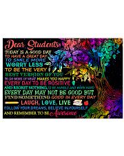 Dear Students 17x11 Poster front