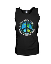 Myself What A Wonderful World Unisex Tank thumbnail