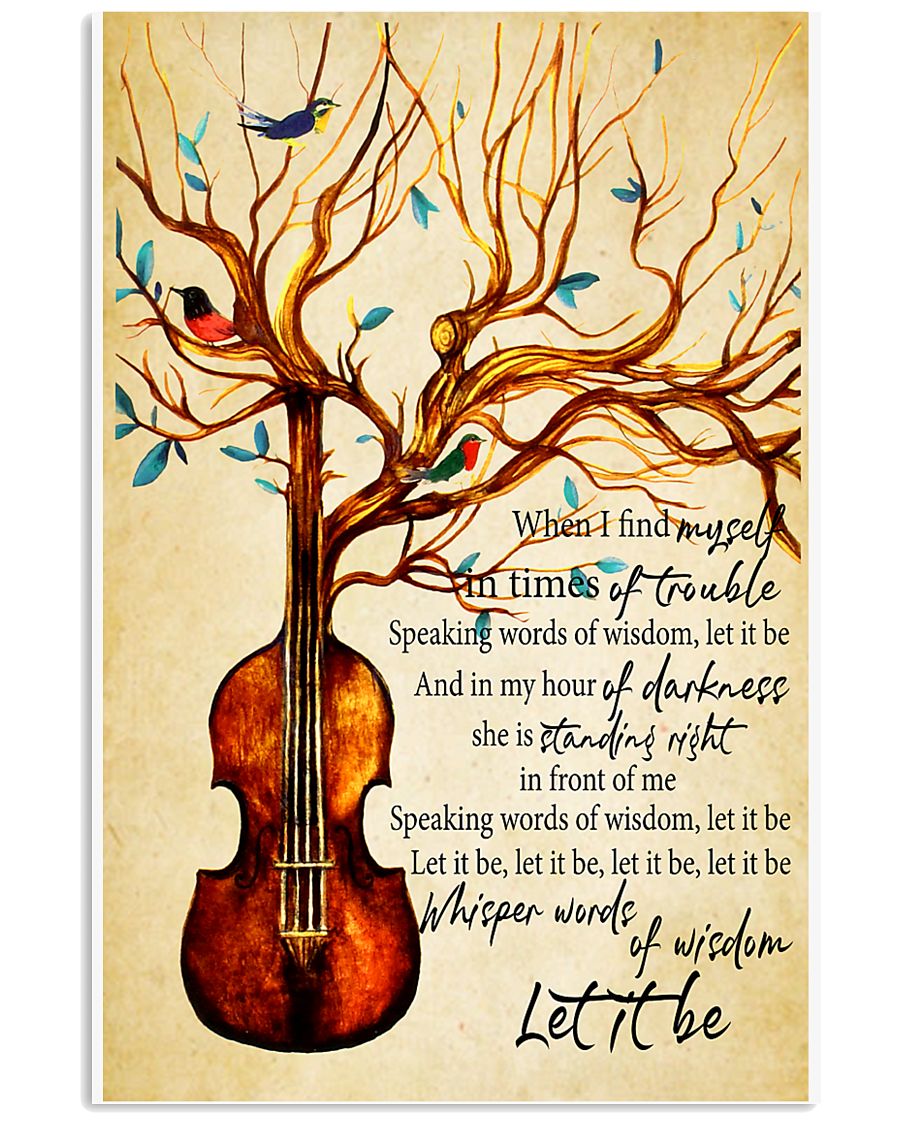 Let It Be 11x17 Poster