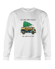 On A Dark Desert Highway Crewneck Sweatshirt thumbnail