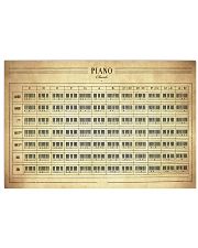 Piano 17x11 Poster front