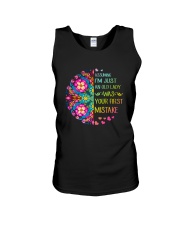 Your First Mistake Unisex Tank thumbnail