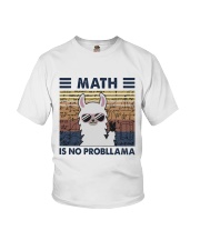 Math Is No Probllama Youth T-Shirt thumbnail