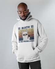 Math Is No Probllama Hooded Sweatshirt apparel-hooded-sweatshirt-lifestyle-front-09