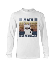 Math Is No Probllama Long Sleeve Tee thumbnail