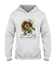 Myself What A Wonderful World Hooded Sweatshirt thumbnail