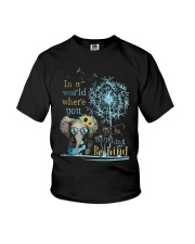 Be Kind In A World Youth T-Shirt thumbnail