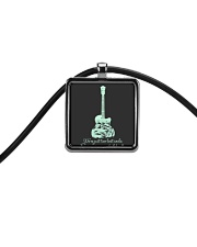 Swimming In A Fish Bowl Cord Rectangle Necklace thumbnail