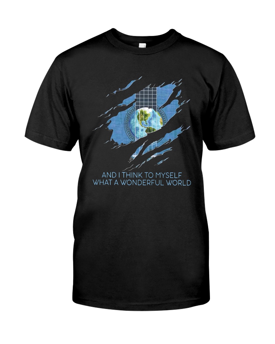 Myself What A Wonderful World Classic T-Shirt