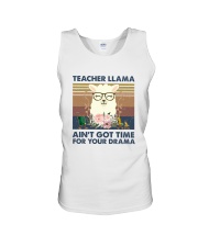 Teacher Llama Unisex Tank thumbnail