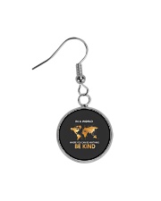 Be Kind In A World Circle Earrings thumbnail