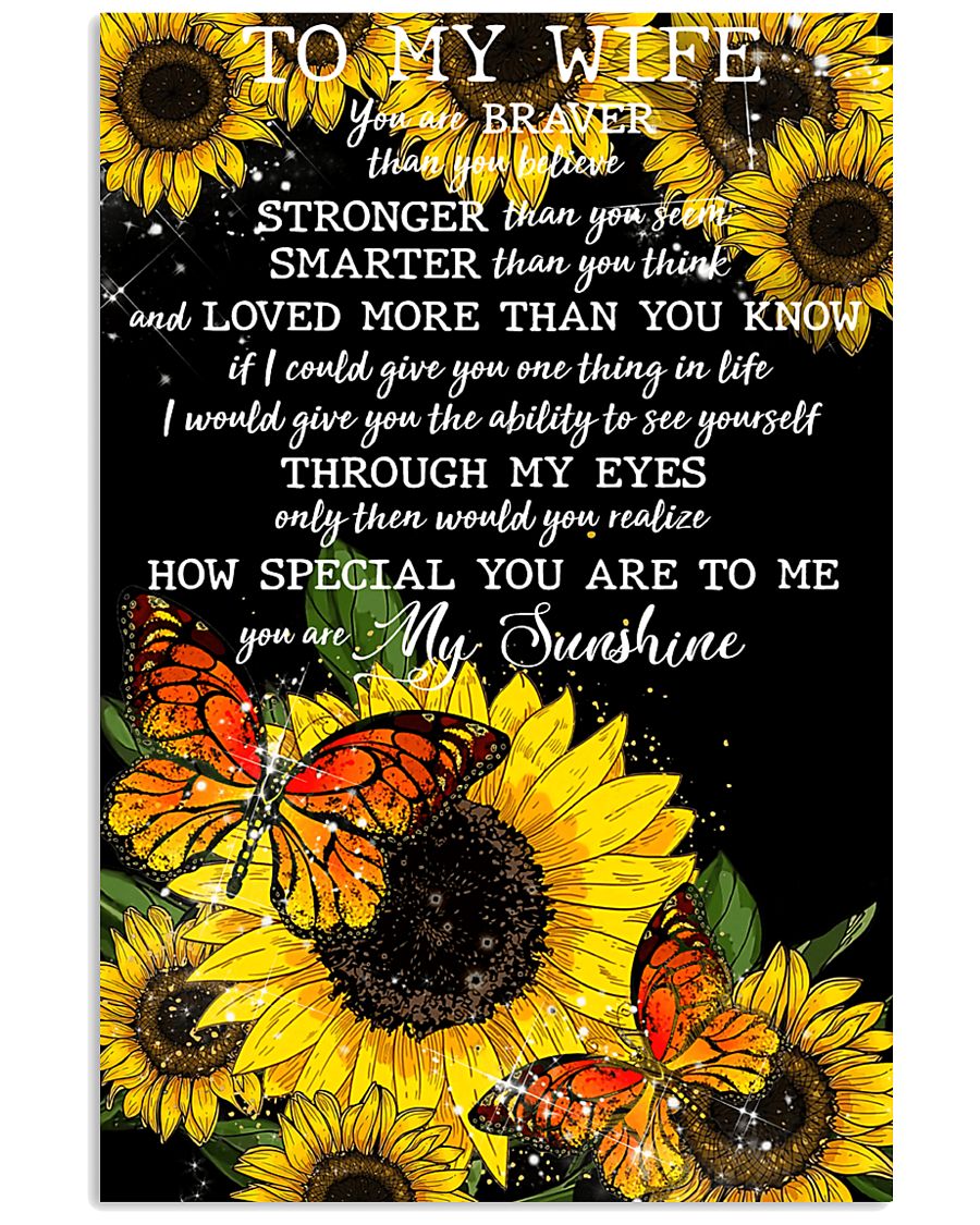 To My Wife 11x17 Poster