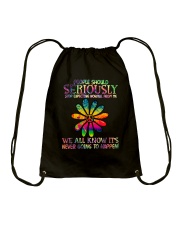 We All Know Drawstring Bag thumbnail