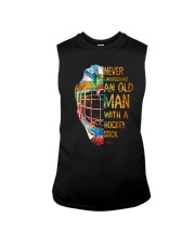An Old Man With A Hockey Stick Sleeveless Tee thumbnail