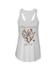 Whisper Words Of Wisdom Ladies Flowy Tank thumbnail