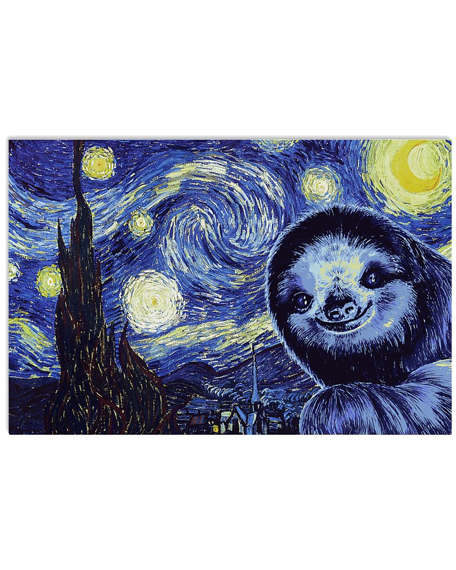 I Love Sloths 17x11 Poster