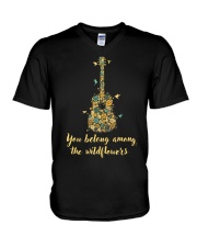 You Belong Among The Wildflowers V-Neck T-Shirt thumbnail