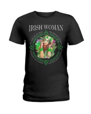 Irish Woman Ladies T-Shirt thumbnail