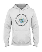 People Living Life In Peace Hooded Sweatshirt thumbnail