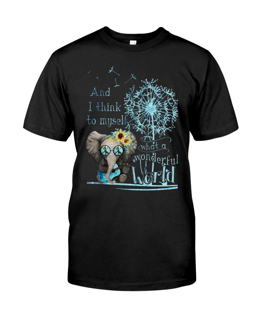 Myself What A Wonderful World Classic T-Shirt