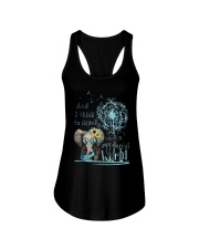 Myself What A Wonderful World Ladies Flowy Tank thumbnail