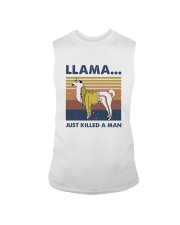 Llama Just Killed Aman Sleeveless Tee thumbnail