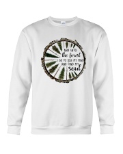 And Into The Forest I Go Crewneck Sweatshirt thumbnail