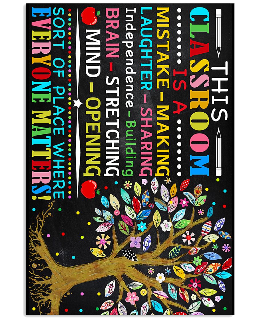 This Classroom 11x17 Poster