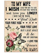 To My Wife 11x17 Poster front