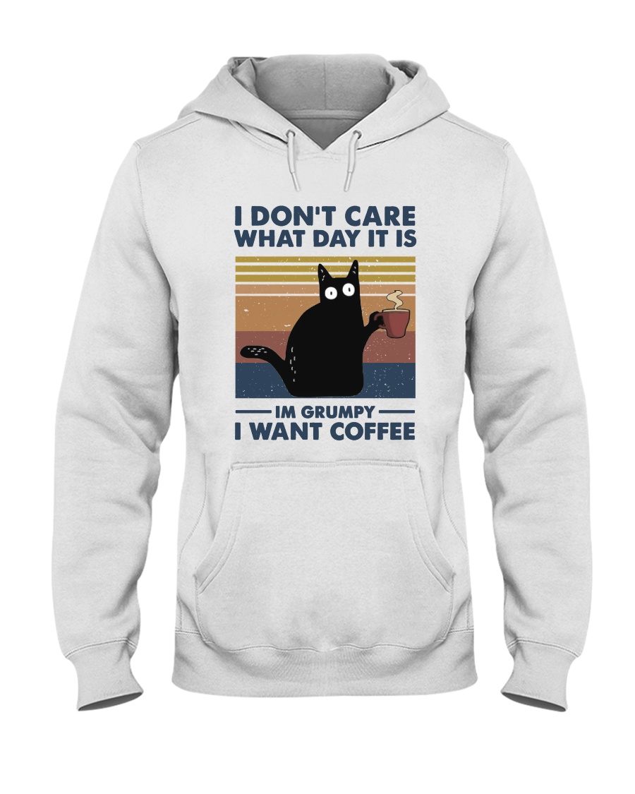I Want Coffee Hooded Sweatshirt