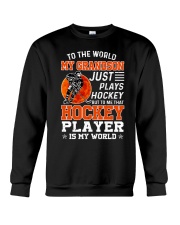 To The World My Grandson Crewneck Sweatshirt thumbnail